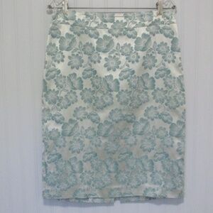 Banana Republic Silk Blend Pencil Skirt, Size 8